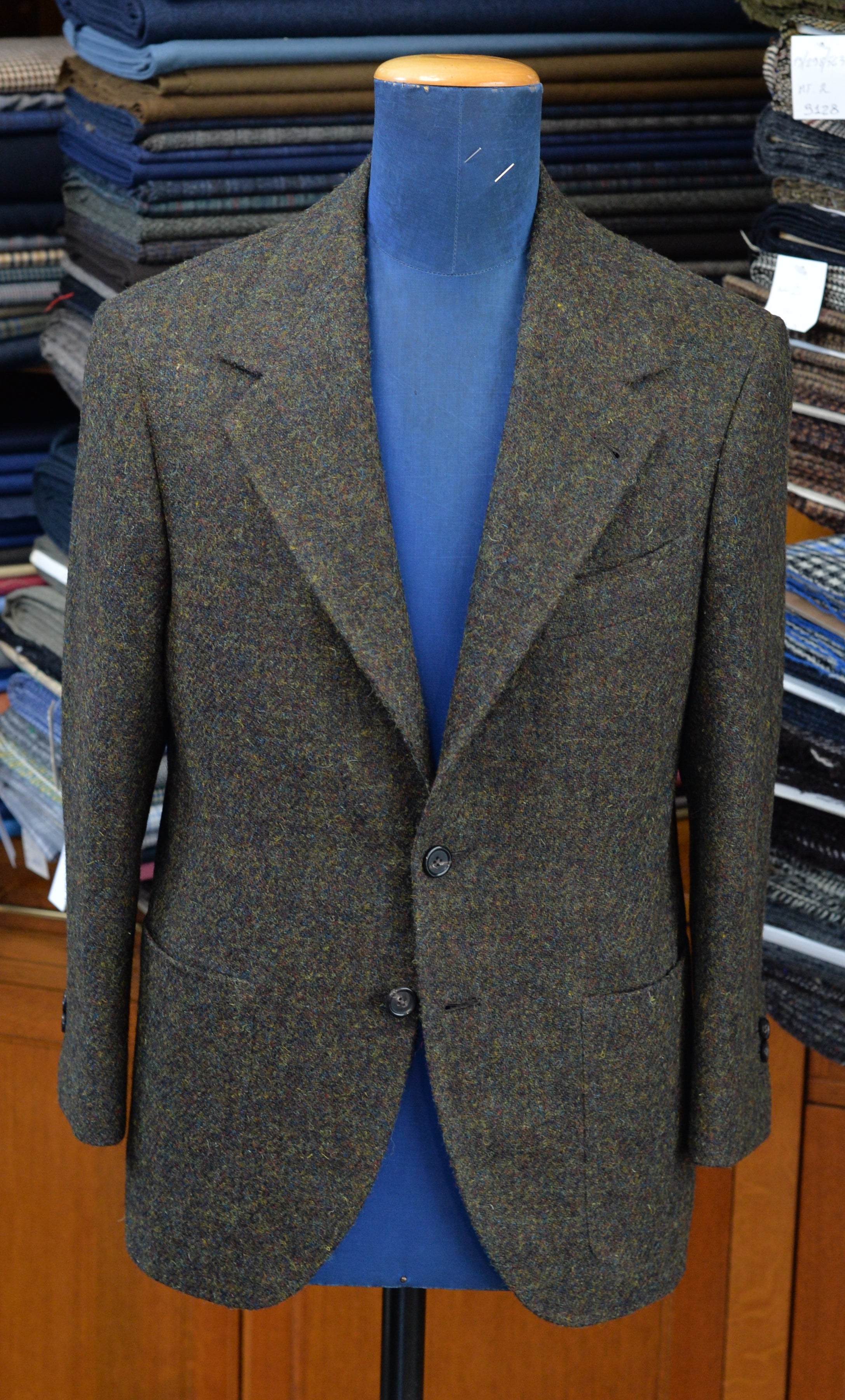 MTM Single-Breasted Tweed Jacket